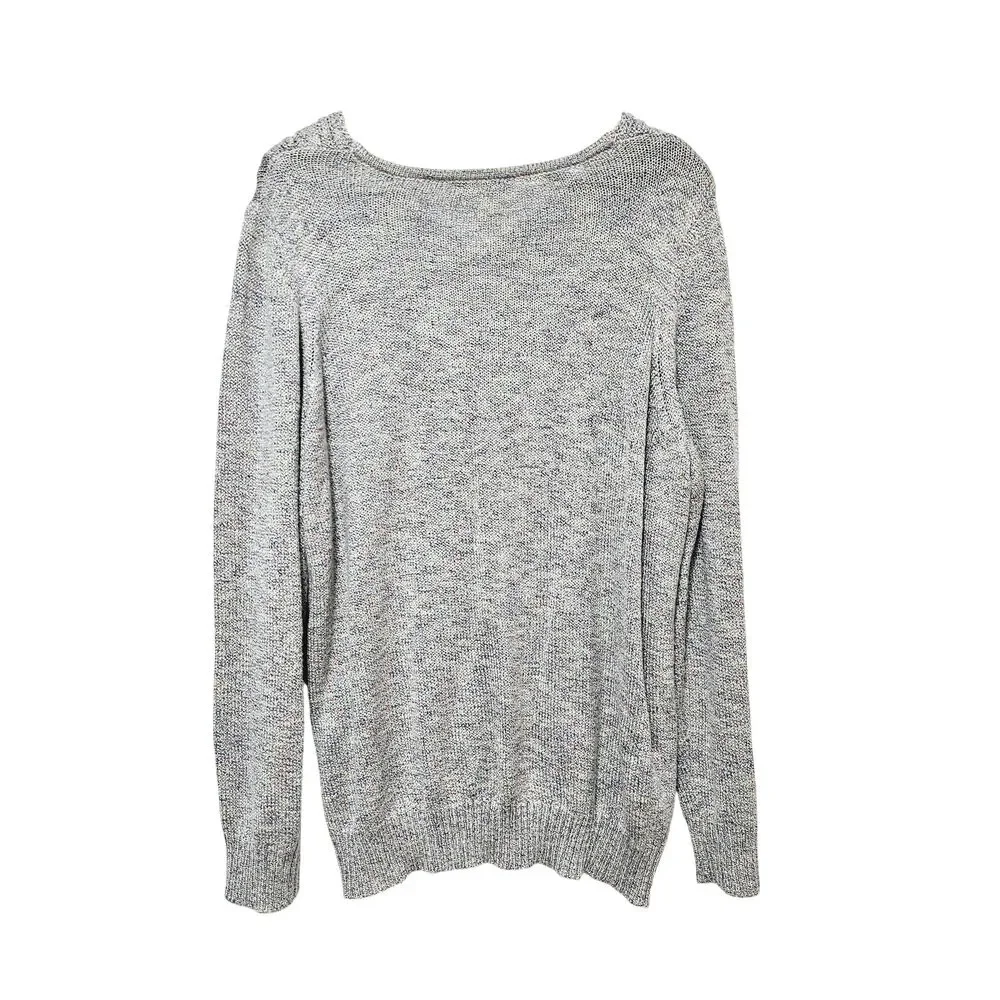 Cj Banks Multicolor Sweater Women's Plus Size 2X Soft V-Neck Casual Cozy